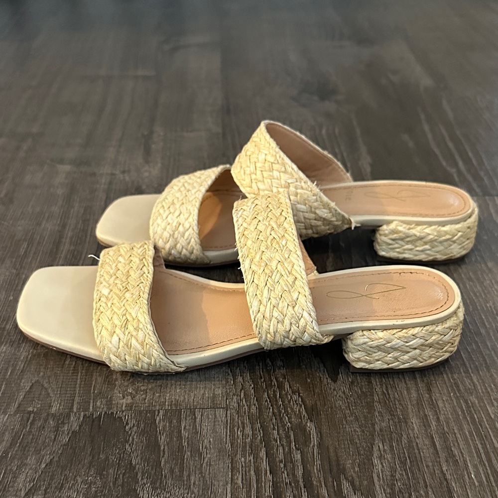 Joie Natural Woven Sandals - Picture 5 of 5